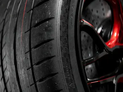 Michelin Pilot Sport 4S 355 25 ZR21 107Y NEW 3D model