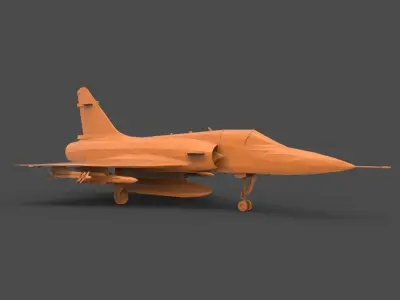 Dassault Mirage2 3D print model