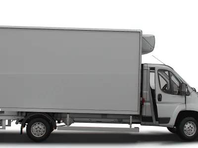 Citroen Jumper Refrigerator HQInterior 4300WB 2023 3D model