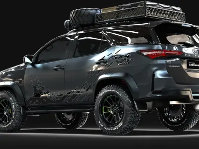 Viper 6x6 FlowForged 3D model