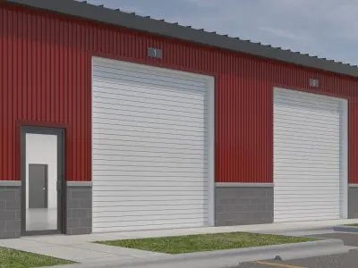 Commercial-007 Warehouse 3D model