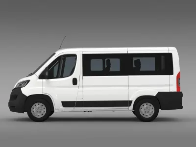 Peugeot Boxer L1H1 2017 3D model