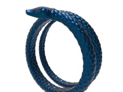 snake ring 3D model