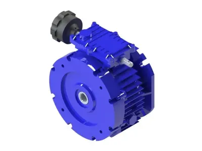 Motor-variator TXF10 3D model