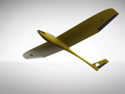 GLIDER RC PLANE 3D print model
