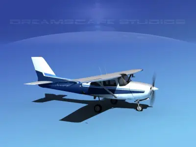 Cessna 172RG Cutlass V01 3D model