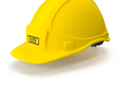 Yellow SafeTy Helmet 3D model