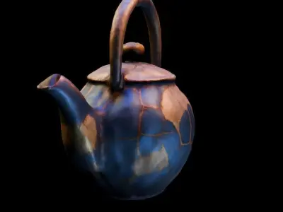 Teapot 1 Free low-poly 3D model