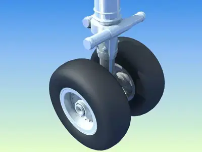 Landing Gear v1 3D model