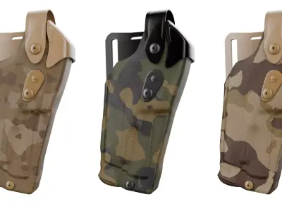 Safariland 6392RDS Holster Cameo PBR 3D model