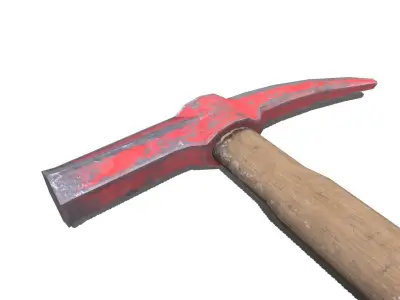 Sledgehammer Free low-poly 3D model