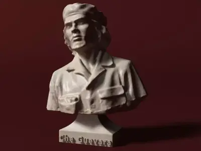 Che Guevara Bust 3D model