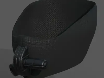 Gas mask helmet scifi fantasy armor hats military Low-poly Low-poly 3D model