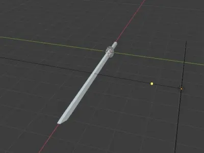 sword 3d Free 3D model