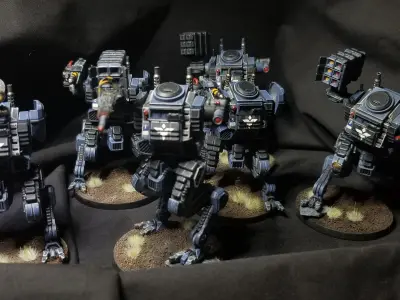 Mildred Mk2 Armored Assault Walker 3D print model