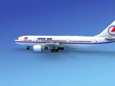 Airbus A300 ONUR 1 3D model