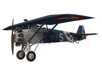 Wibault 74 C1  3D model