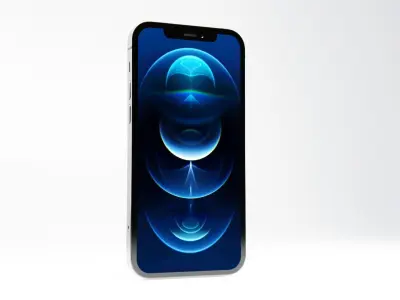 IPHONE 12 PRO MAX Low-poly 3D model
