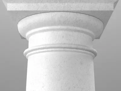 Tuscan Column 3D model