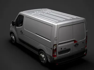 Opel Movano L1H1 Van 2020 3D model