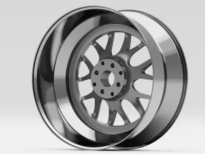 XXR 5199 Rim 3D model