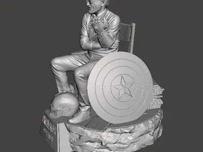 Stan Lee 3D Model Ready to Print STL 3D print model