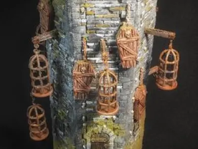 The tower of Pain  3D print model