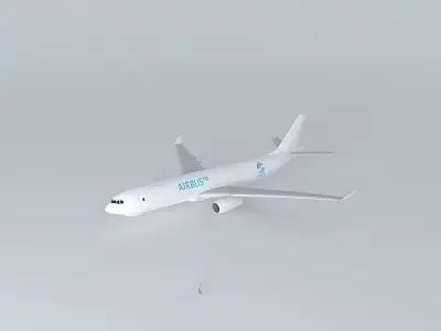 Airbus A330 200F Free 3D model