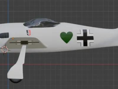 FW 190 Free low-poly 3D model