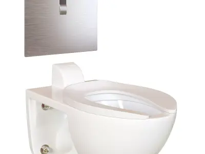 Commercial Flushometer Tornado 3D model