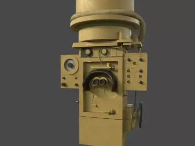 Ship Periscope Free low-poly 3D model
