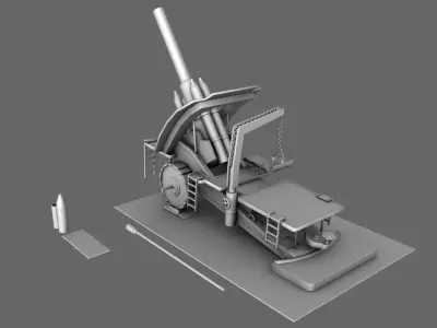 Big Bertha Free 3D model