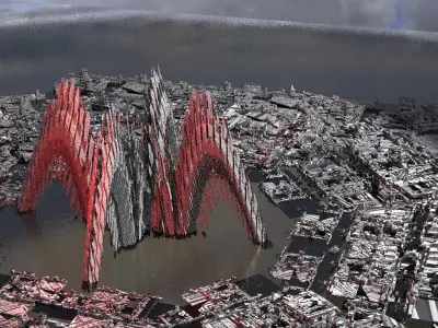 Robot Tower Base 3D model