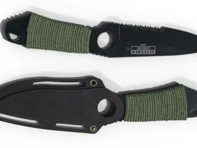 Defender Knife Low-poly 3D model