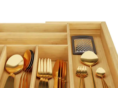 kitchen accessories Collection  Free low-poly 3D model
