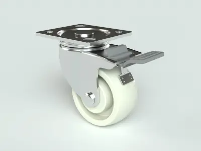 Industrial wheels 3D model