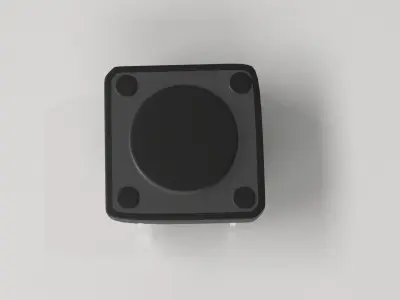 Electronic Push Button Switch 3D model