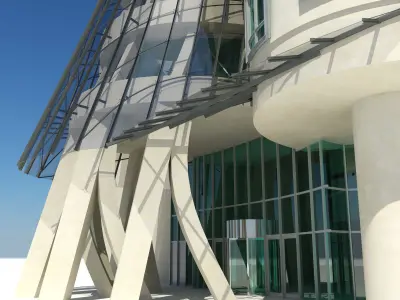 Dancing House 3D model