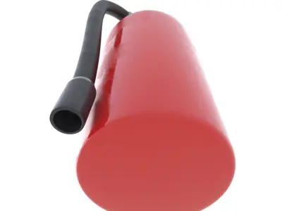 Extinguisher fire - fire 3D model