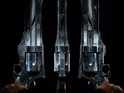 Blue Rose DMC 5 Fanart Low-poly 3D model