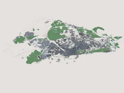 Alicante City Spain 3D model