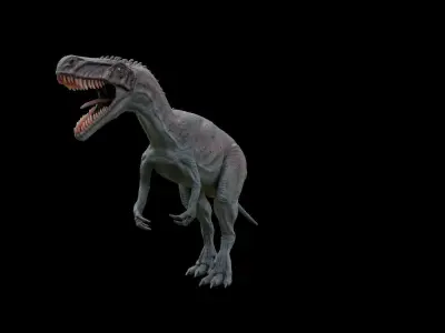 Torvosaurus t - rex Low-poly 3D model