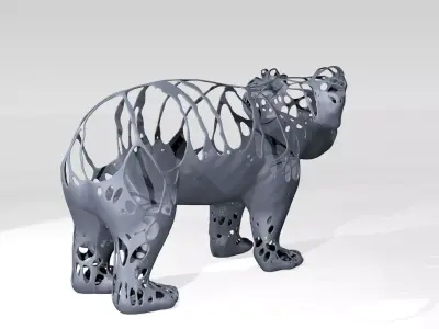 Koala Dust Voronoi 3D model