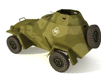 BA 64 B SCOUT CAR 3D model