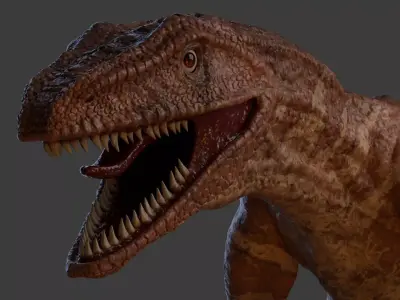 Dinosaur Creature 3D Model 3D model