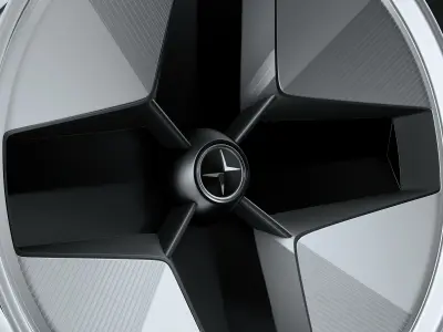 volvo concept rim Low-poly 3D model