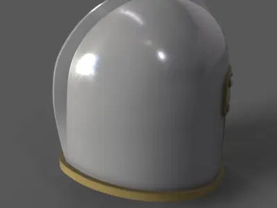 Medieval Soldier Helmet N2 Wearable STL and 3MF File 3D print model