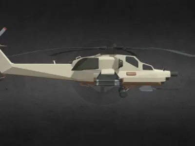 COD MI-28 Havoc Low-poly 3D model