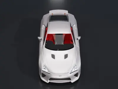 Lexus Lfa Free 3D model