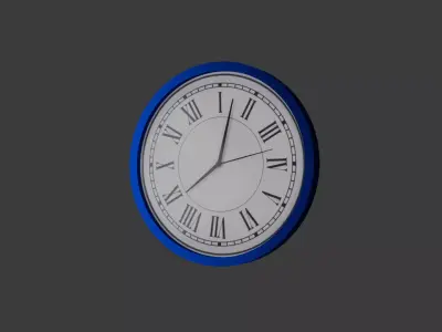 Clock Free 3D model buy